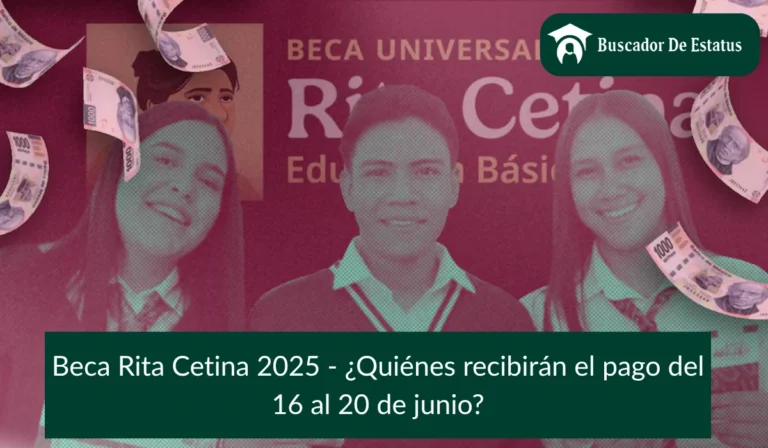 Beca Rita Cetina 2025 - ¿Quiénes recibirán el pago del 16 al 20 de junio?