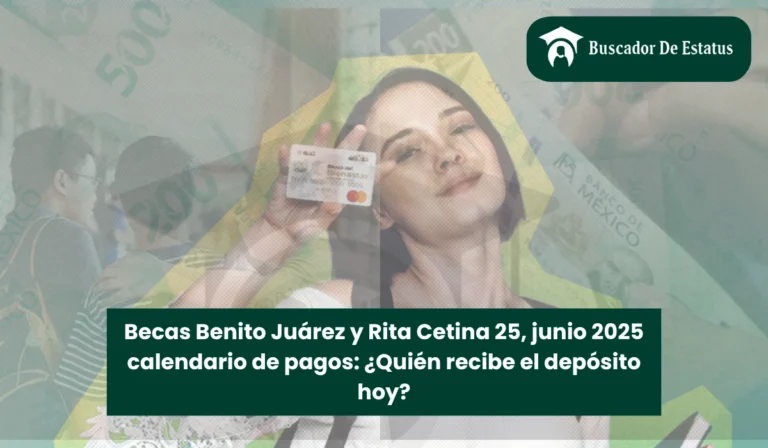 Becas Benito Juárez y Rita Cetina 25, junio 2025 calendario de pagos: ¿Quién recibe el depósito hoy?
