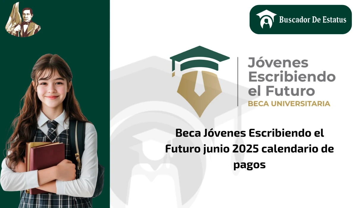 Beca Jóvenes Escribiendo el Futuro junio 2025 calendario de pagos