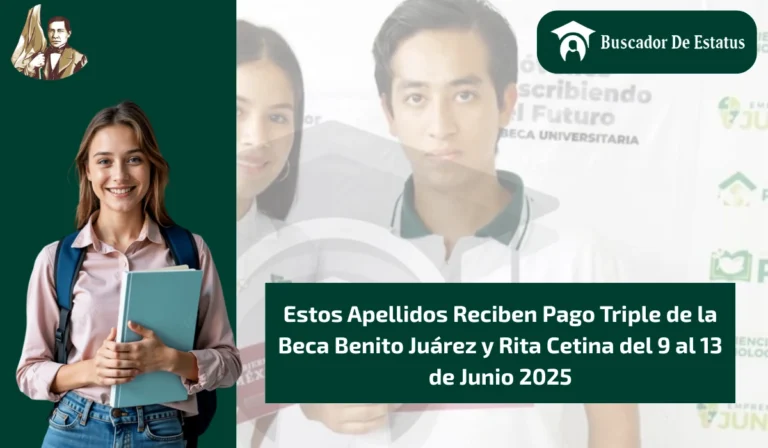 Estos Apellidos Reciben Pago Triple de la Beca Benito Juárez y Rita Cetina del 9 al 13 de Junio 2025