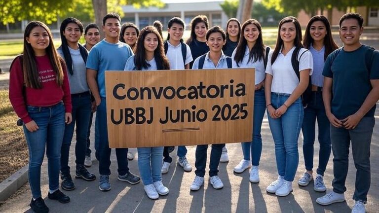 Convocatoria UBBJ Junio 2025