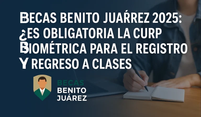 CURP Biométrica para el Registro