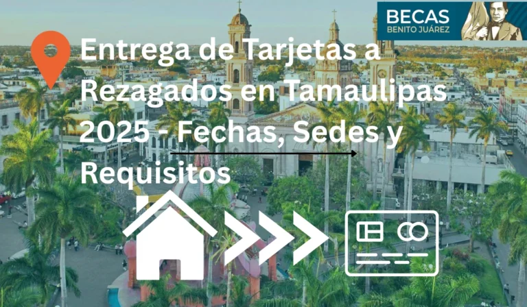 Entrega de Tarjetas a Rezagados en Tamaulipas 2025