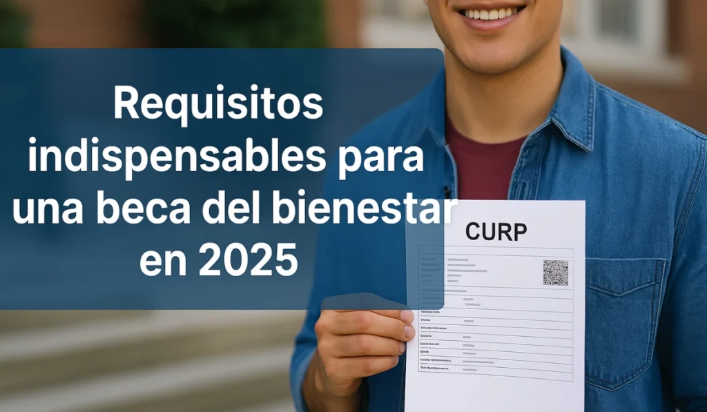 Requisitos indispensables para una beca del bienestar en 2025